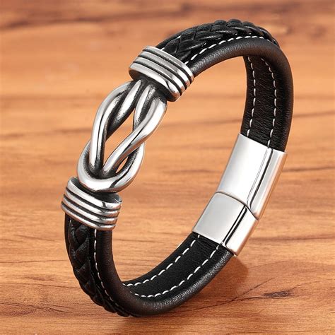 bracelet cuir homme luxe